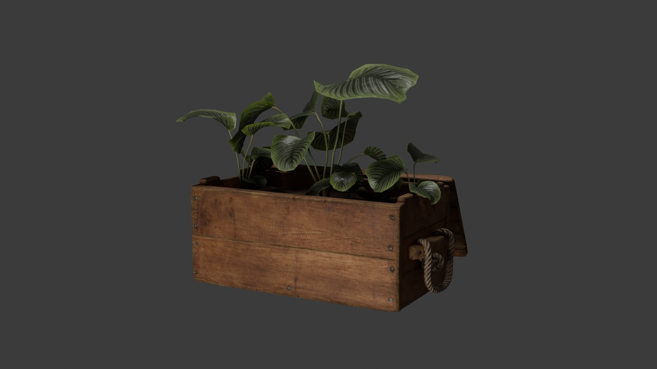 Media 1 for listing Wooden Crate 01