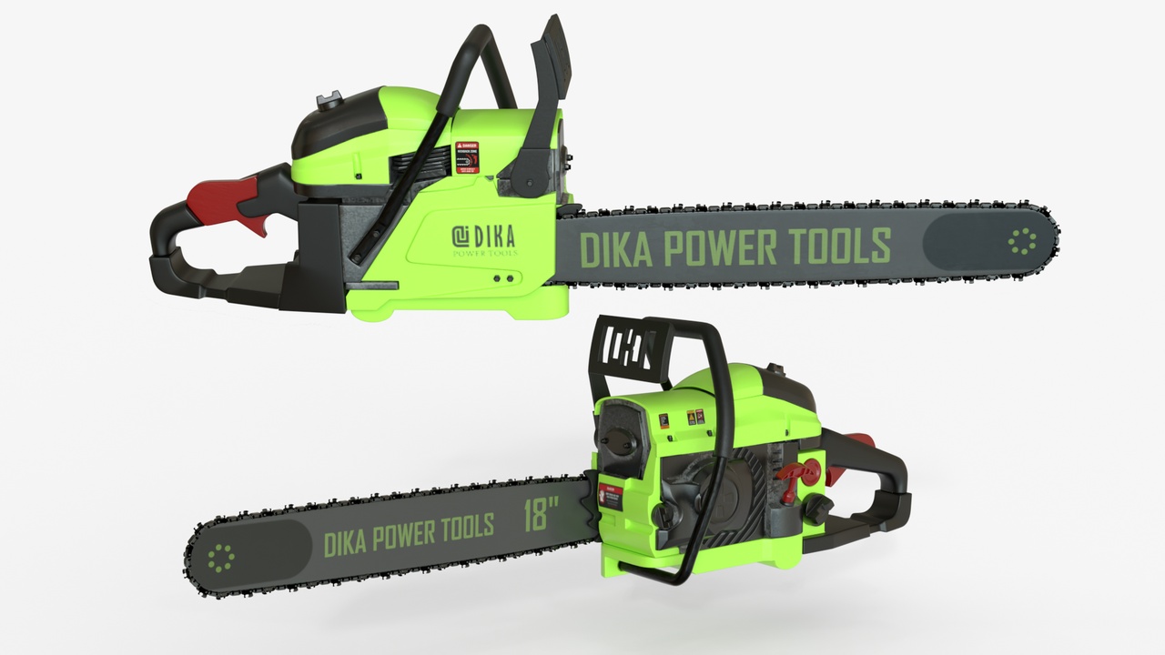 Media 1 for listing Green Gas Chainsaw