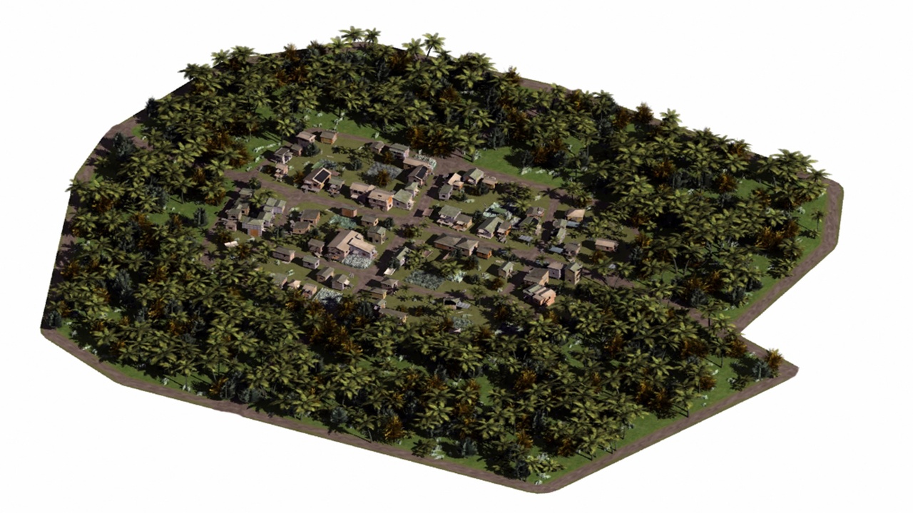 File multimediali per l'articolo Jungle Village Game Ready 3D Model: 1