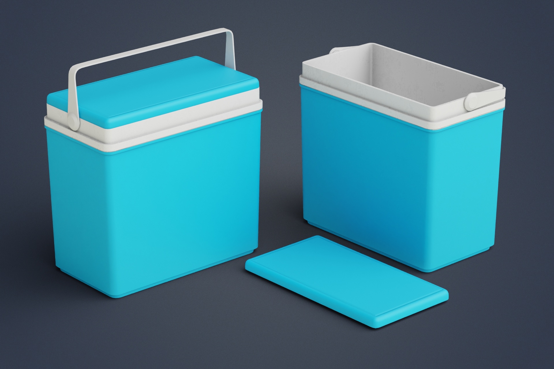 Media 1 for listing Plastic Cooler Box Game-Ready