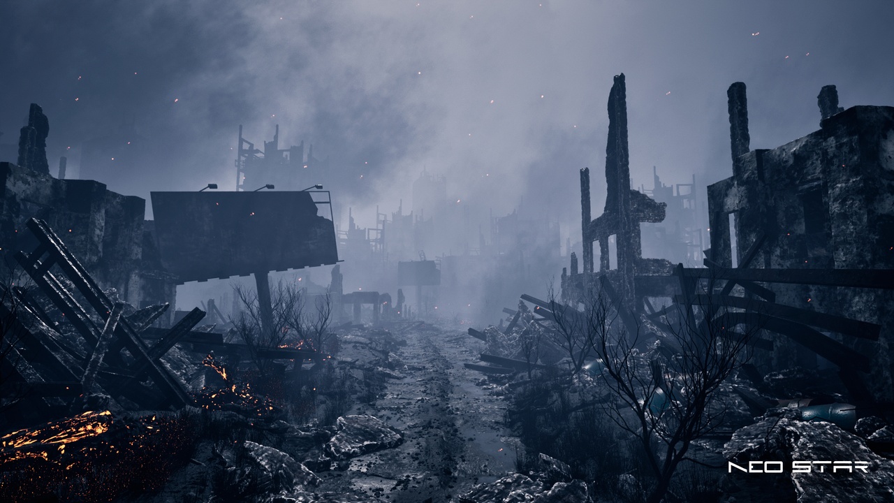 Media 1 for listing City of Ashes: Destroyed Buildings Pack
