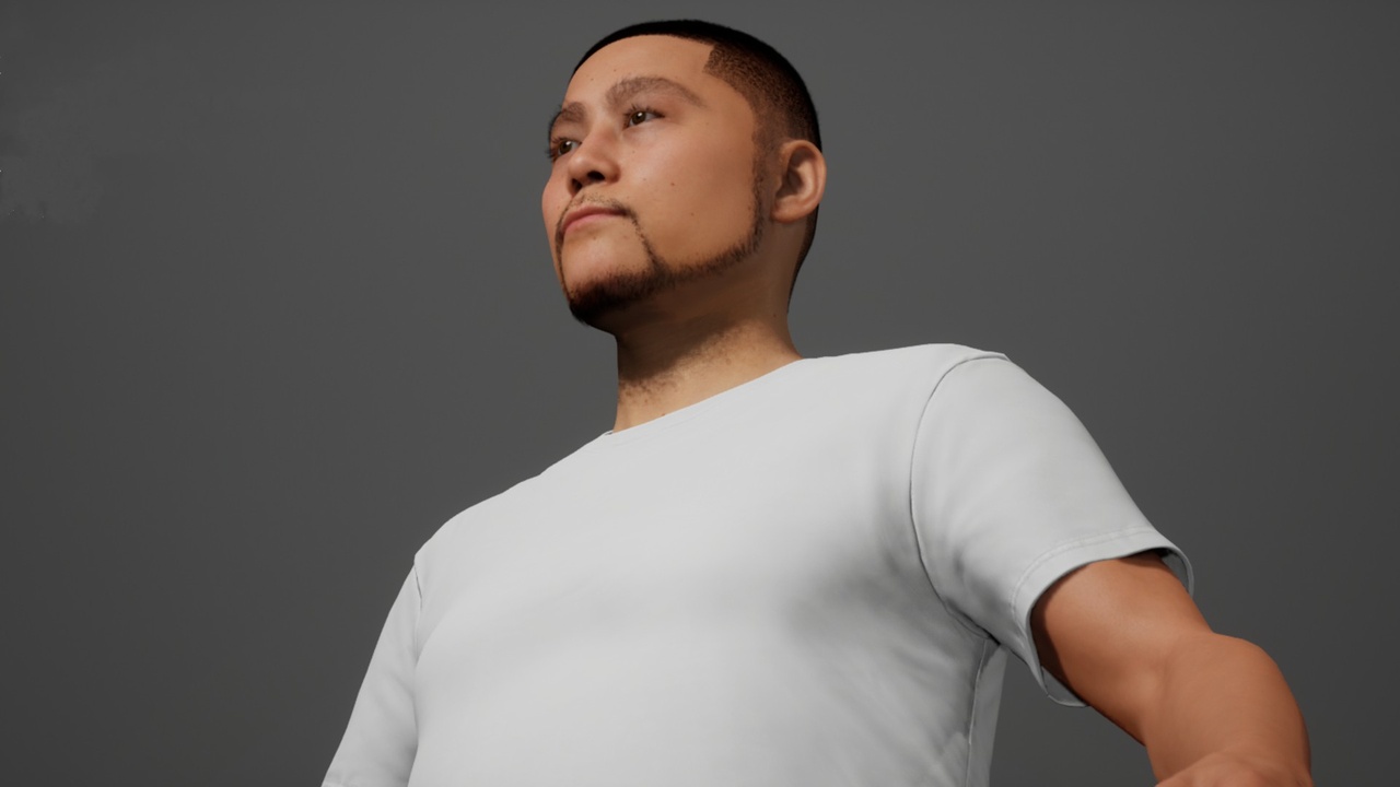 Media 1 for listing Realistic Man NPC MetaHuman for Cinematic & Games – Eric