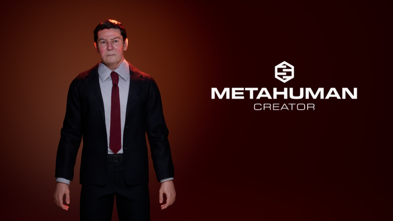 Media 1 for listing Ronald Reagan  |  MetaHuman | Cinematic & Game Ready