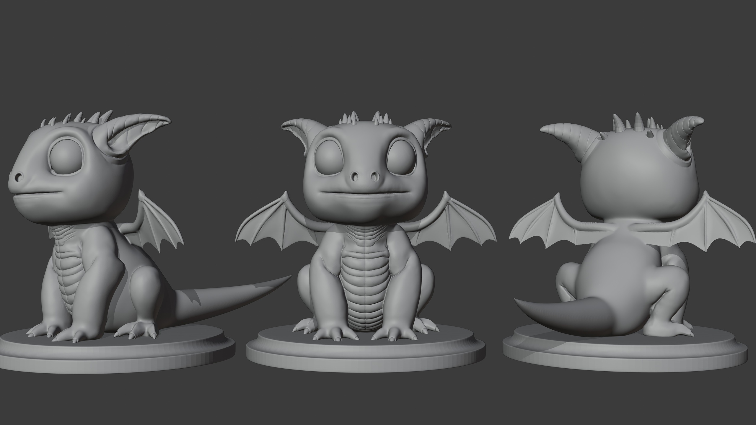 Media 1 for listing Stylized dragon
