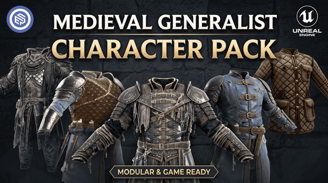 Medieval Generalist Character Pack
