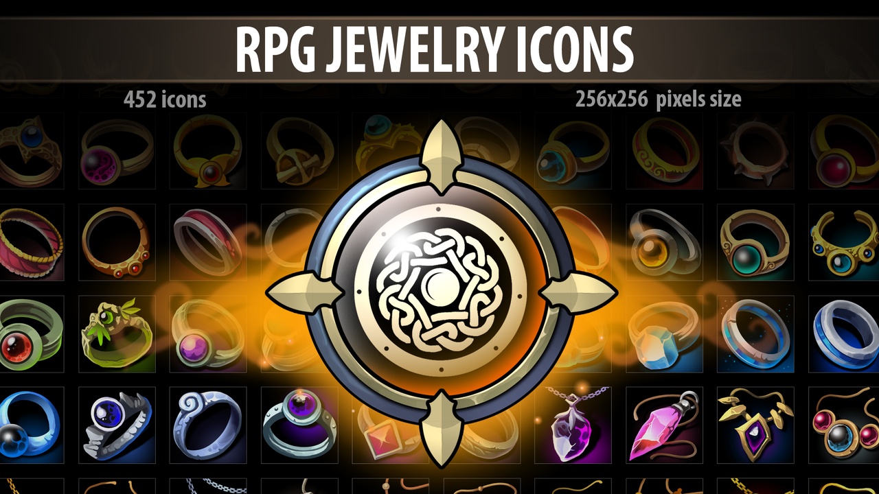 Media 1 for listing RPG Jewelry Icons