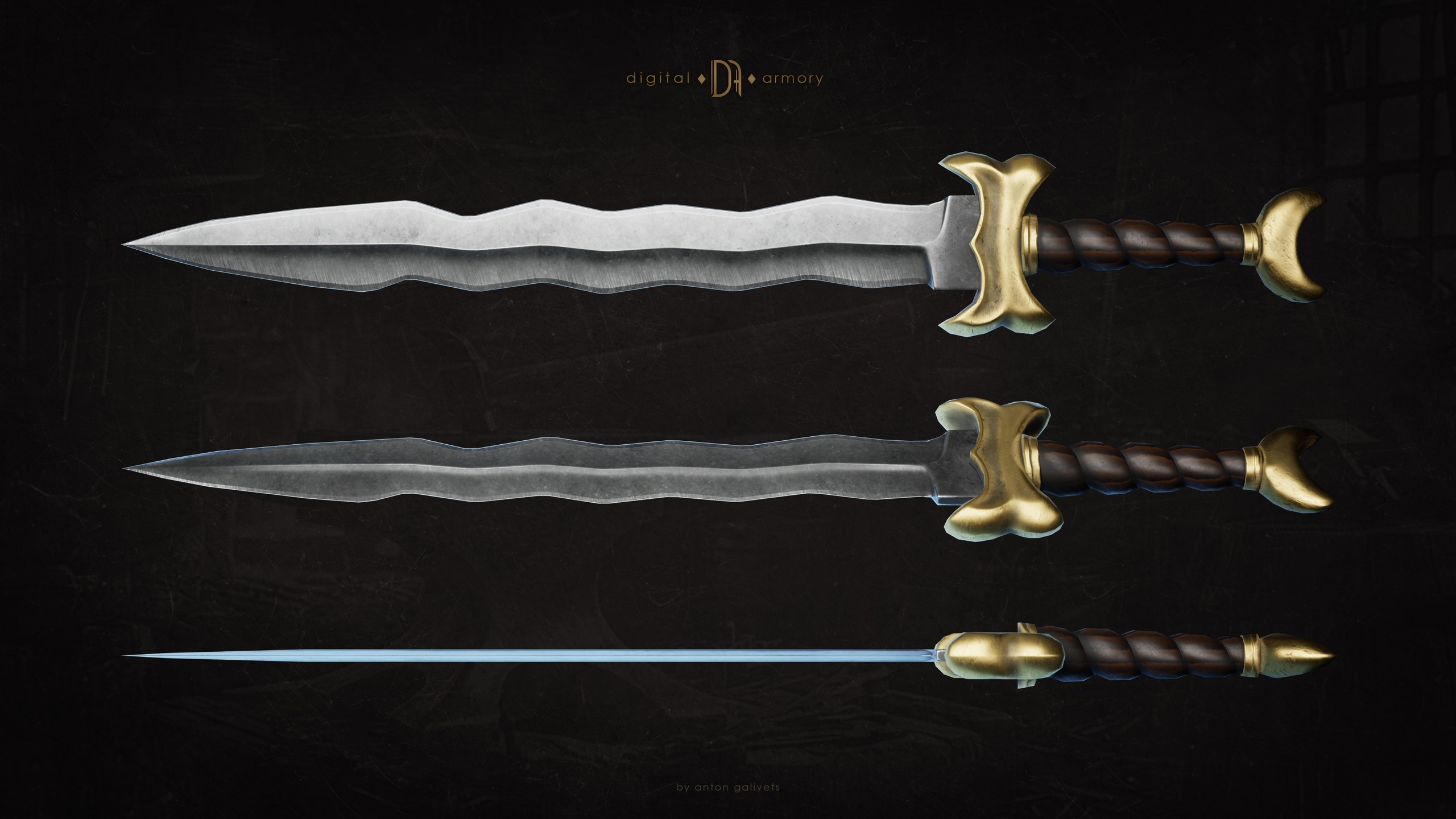 Media 1 for listing Celtic Flame Sword