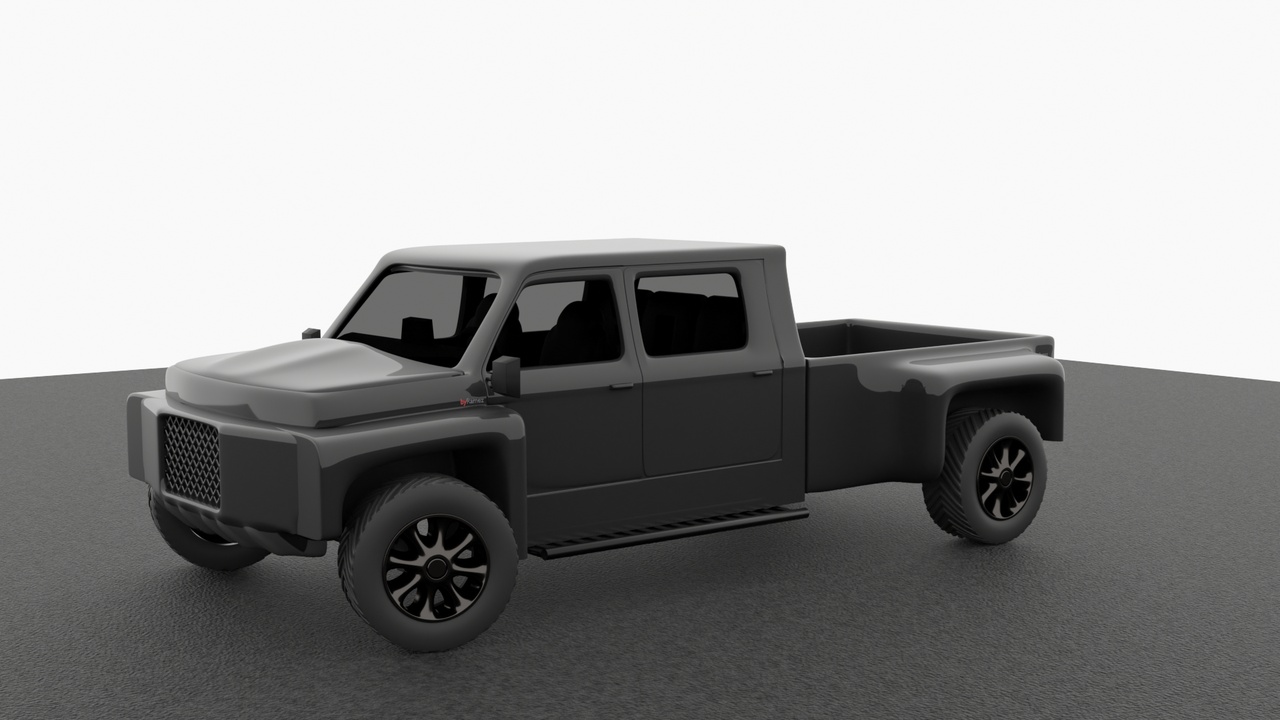 Media 1 for listing custom modeled concept- 3d Truck/pickup سيارة بيكاب شا حنة