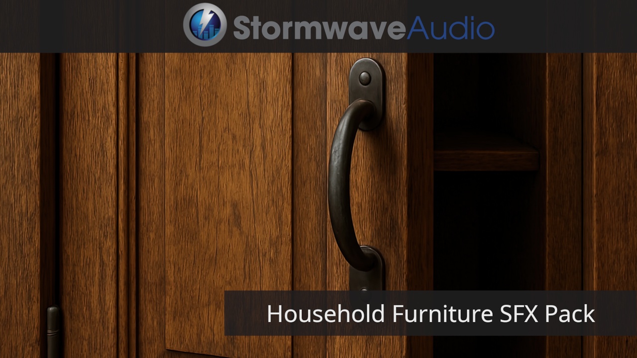 Media 1 for listing Household Furniture Sound Effects Pack