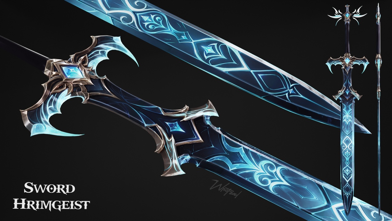 Media 1 for listing Sword Hrimgeist [Stylized Fantasy]