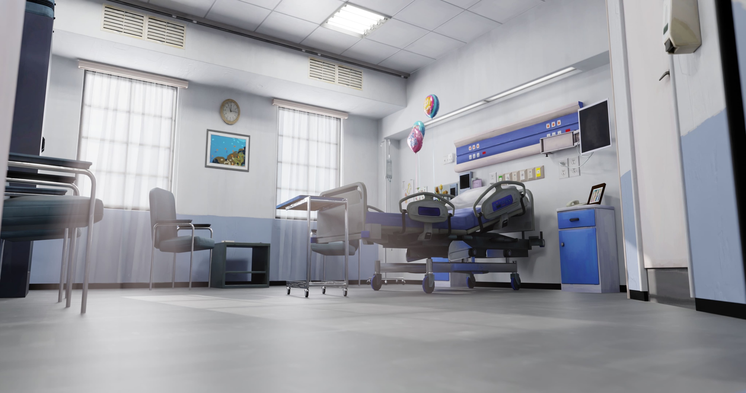 Media 1 for listing Hospital rooms from inside