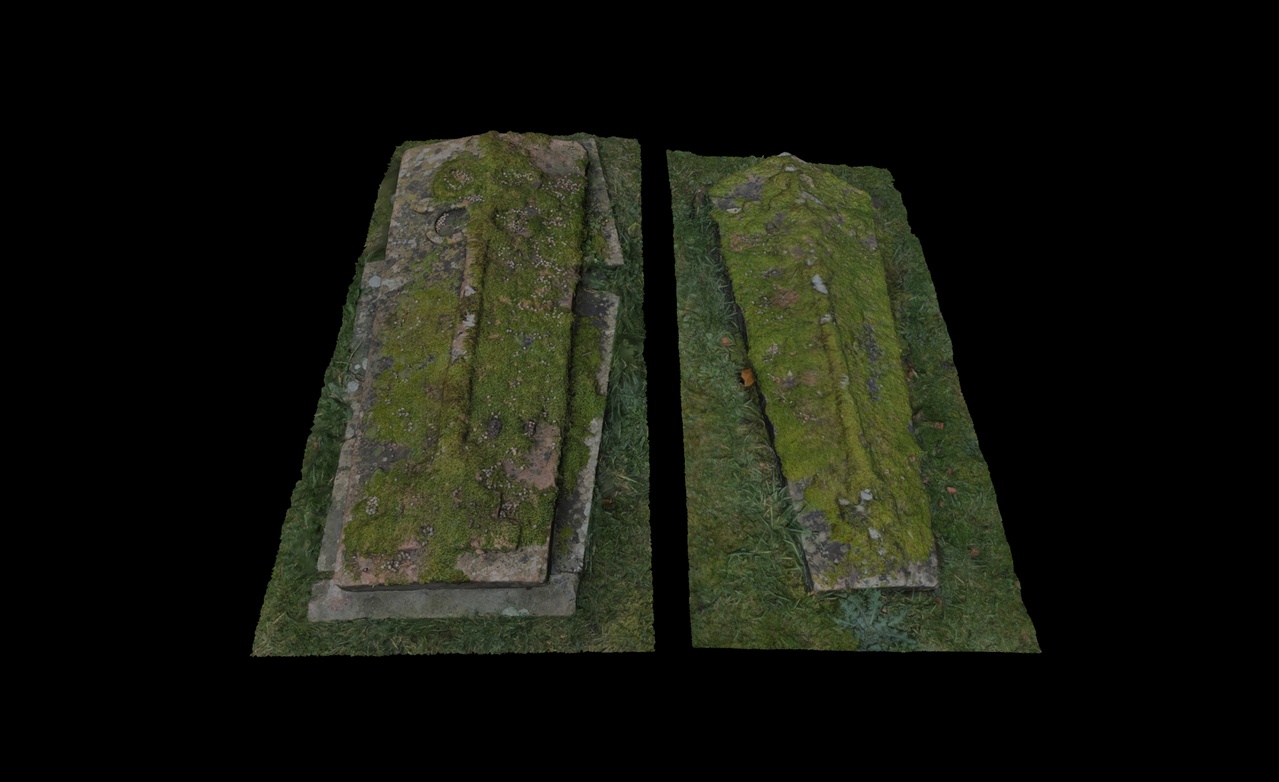 Media 1 for listing Two Moss Covered Tombs, Stonegrave, Yorkshire