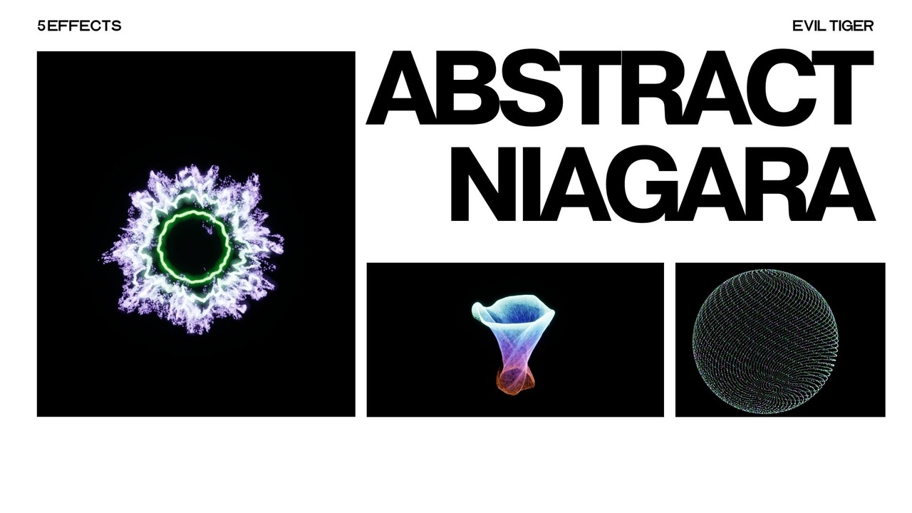 商品 Abstract Niagara Effects 的媒体 1