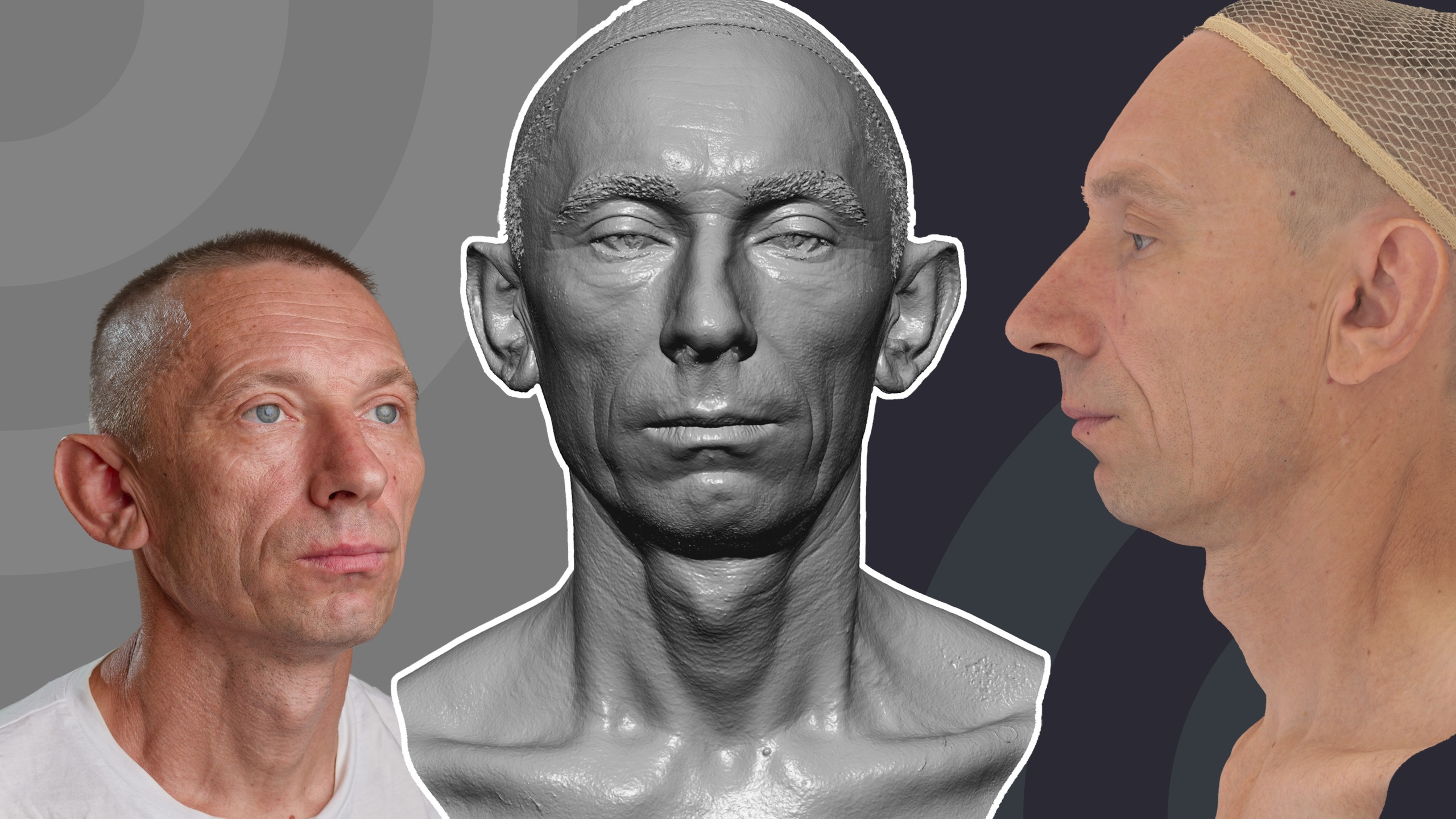 Media 1 for listing Head · Emotions · 0072 · Male · 45