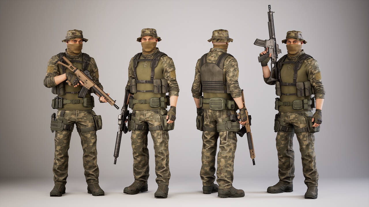Media 1 for listing Casual Military Soldier 29