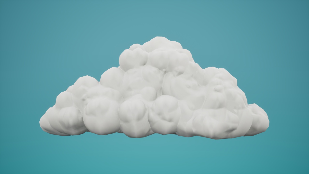 Media 1 for listing Stylized Clouds - 4 Pack
