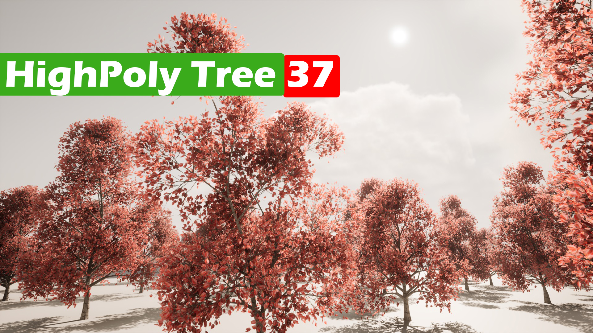 HighPoly Tree Pack 37 | Fab