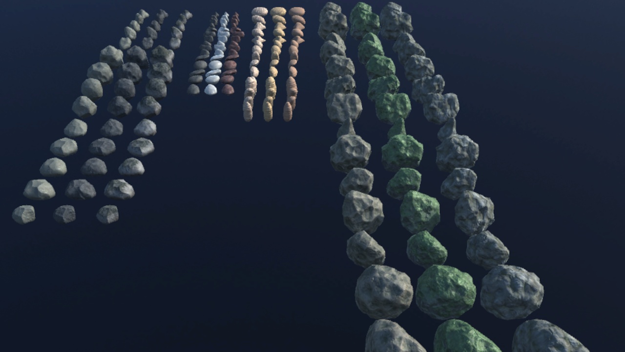 Media 1 for listing PBR exterior pack: 60 stones and rocks