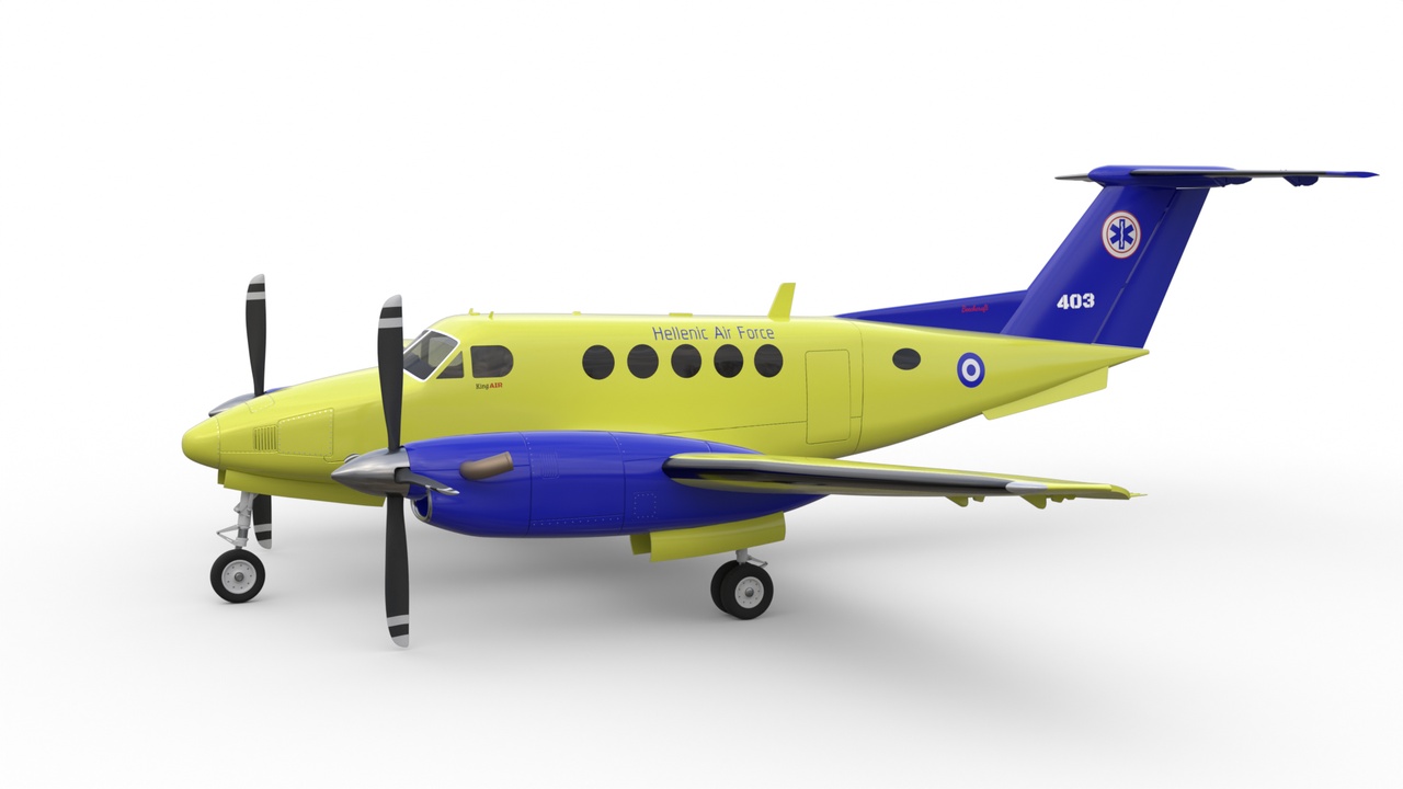 Media 1 for listing Beechcraft Hellenic Air Force Livery