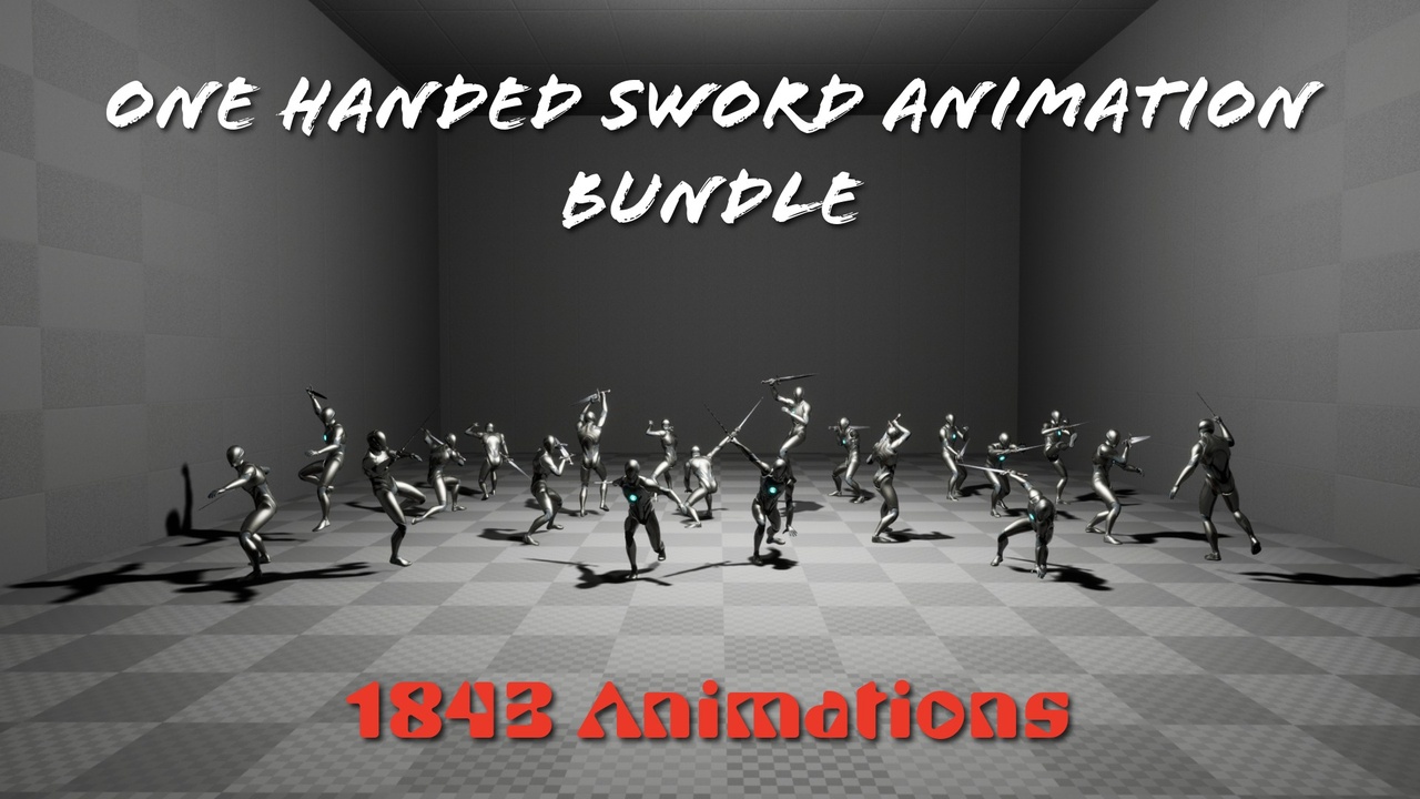 Media 1 for listing One Handed Sword Animation Bundle