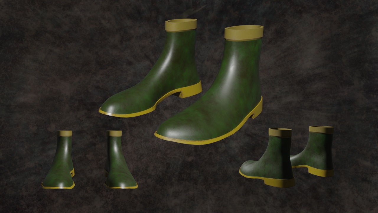Media 1 for listing Work Boots Series Rubber Heavy Duty G1 - N2