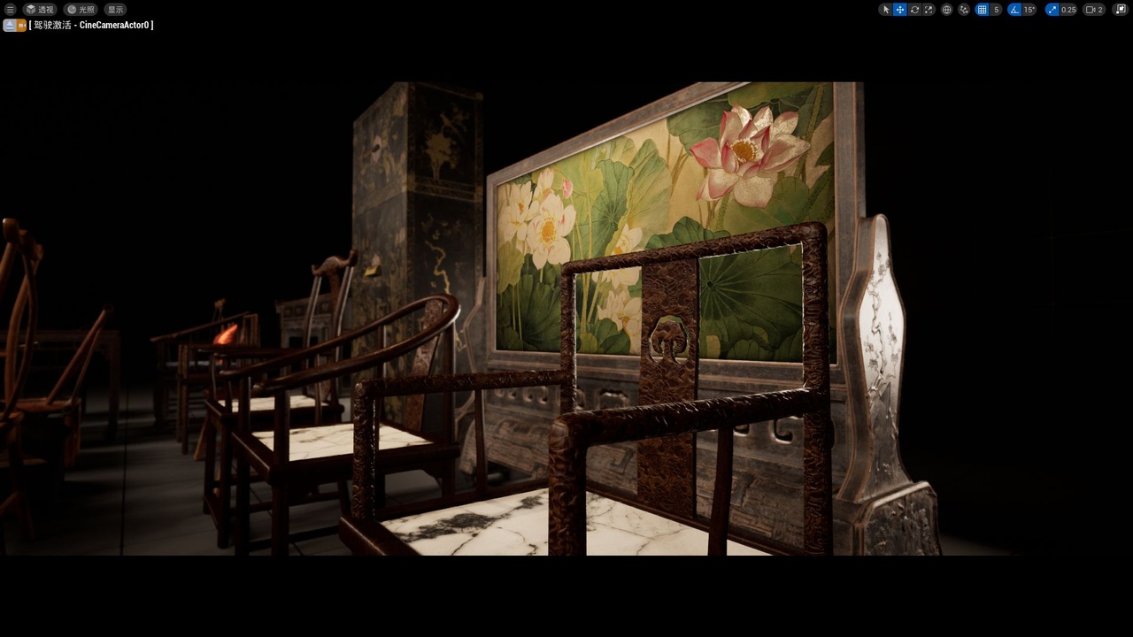 Traditional Chinese Furniture Props 제품 등록을 위한 미디어 1개