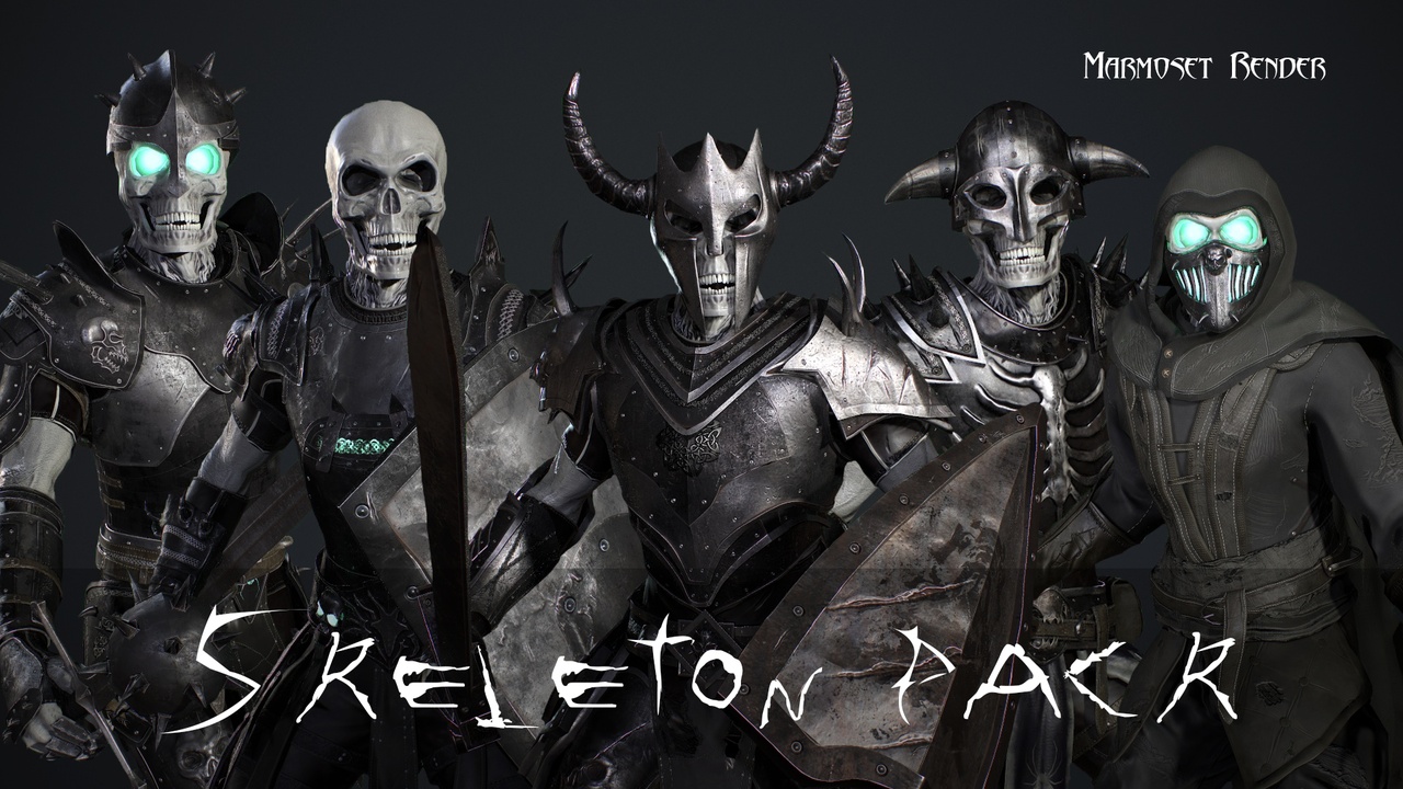 Media 1 for listing Skeleton pack