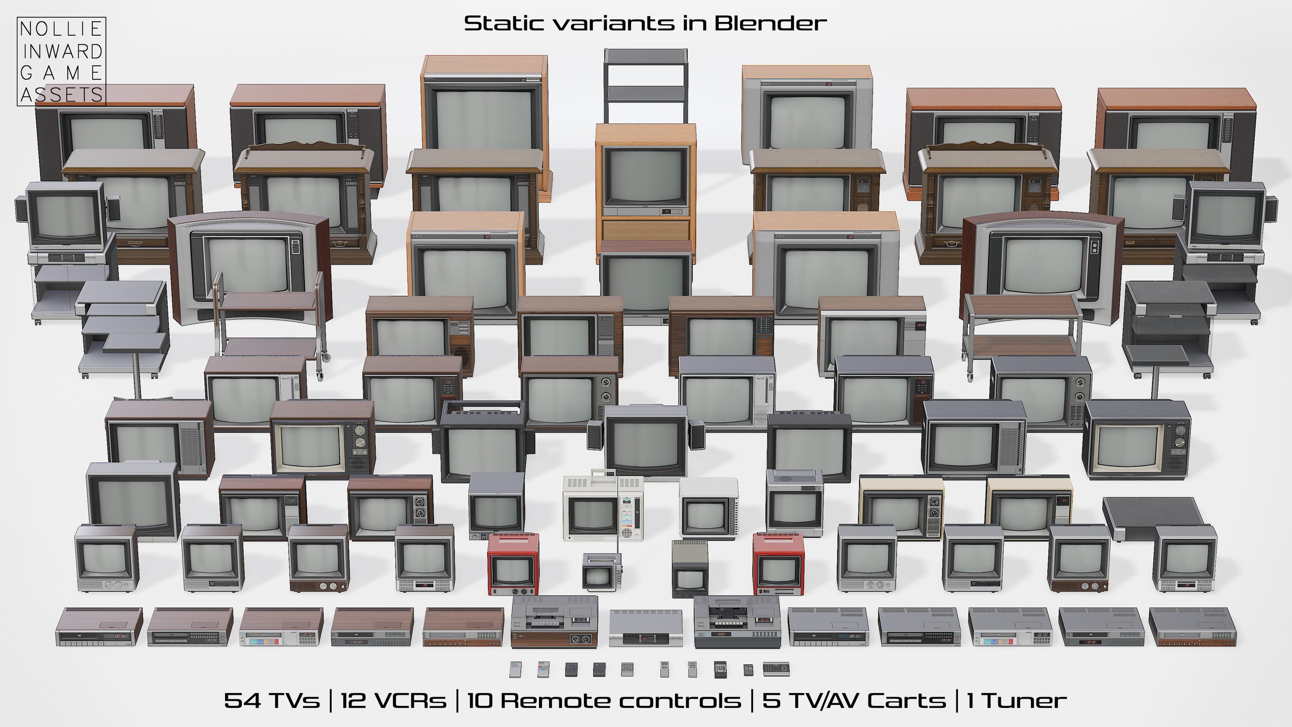 Media 1 for listing 80s CRT TVs Mega Pack - Game Ready Retro TV and VCR Collection