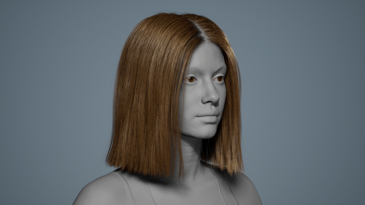 Media 1 for listing Loose 02 - MetaHuman Hair Groom