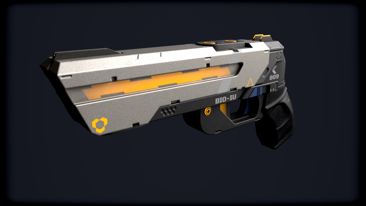 Media 1 for listing Sci FI Pistol plasma