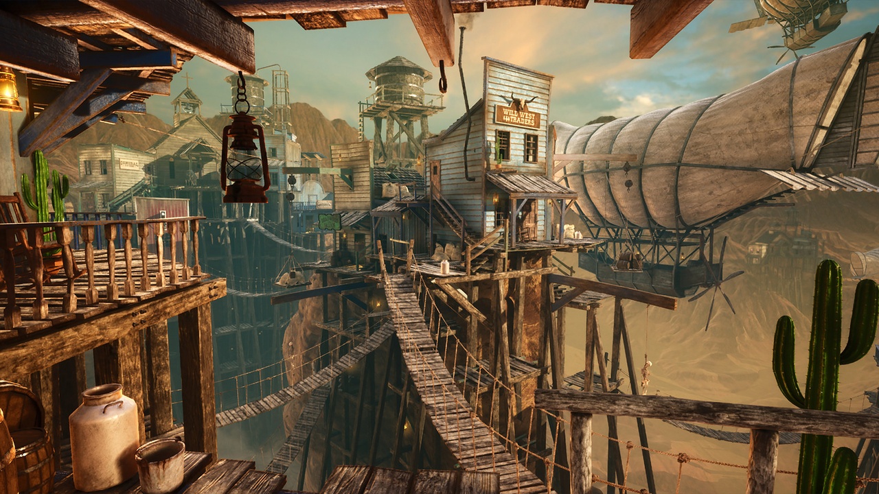 Media 1 for listing Wild West City (Wild West Town, Wild West Sky City, Steampunk Town, Steampunk)