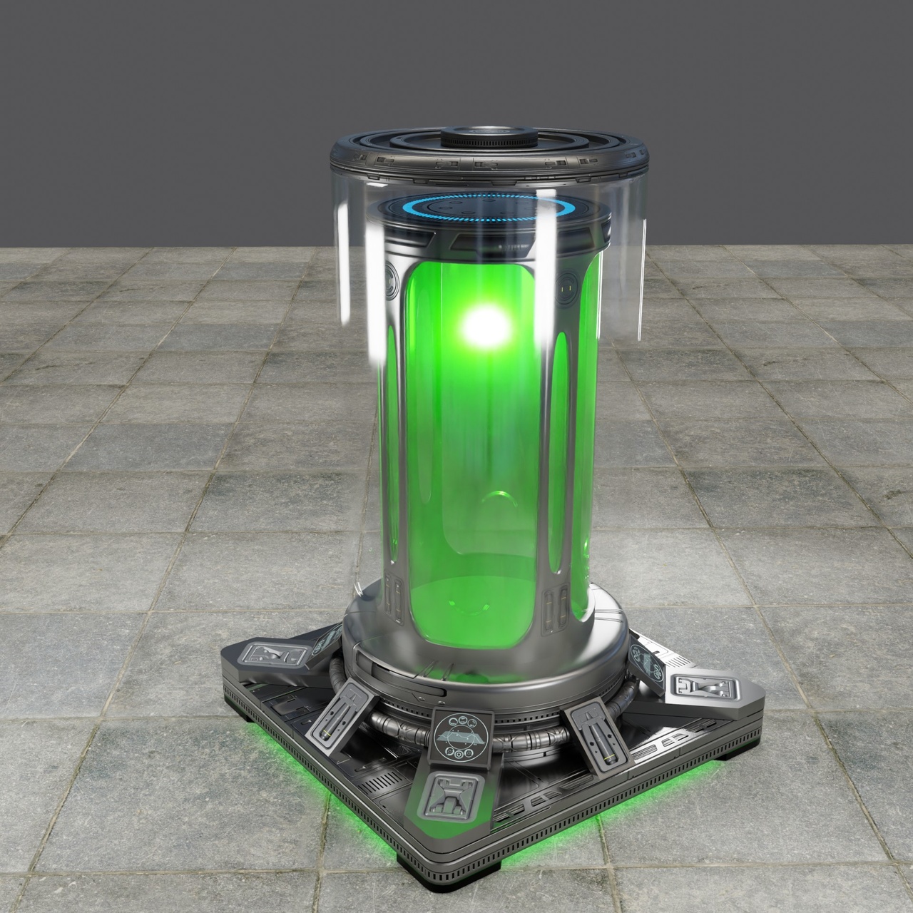 Media 1 for listing Detailed Futuristic Alien Incubator