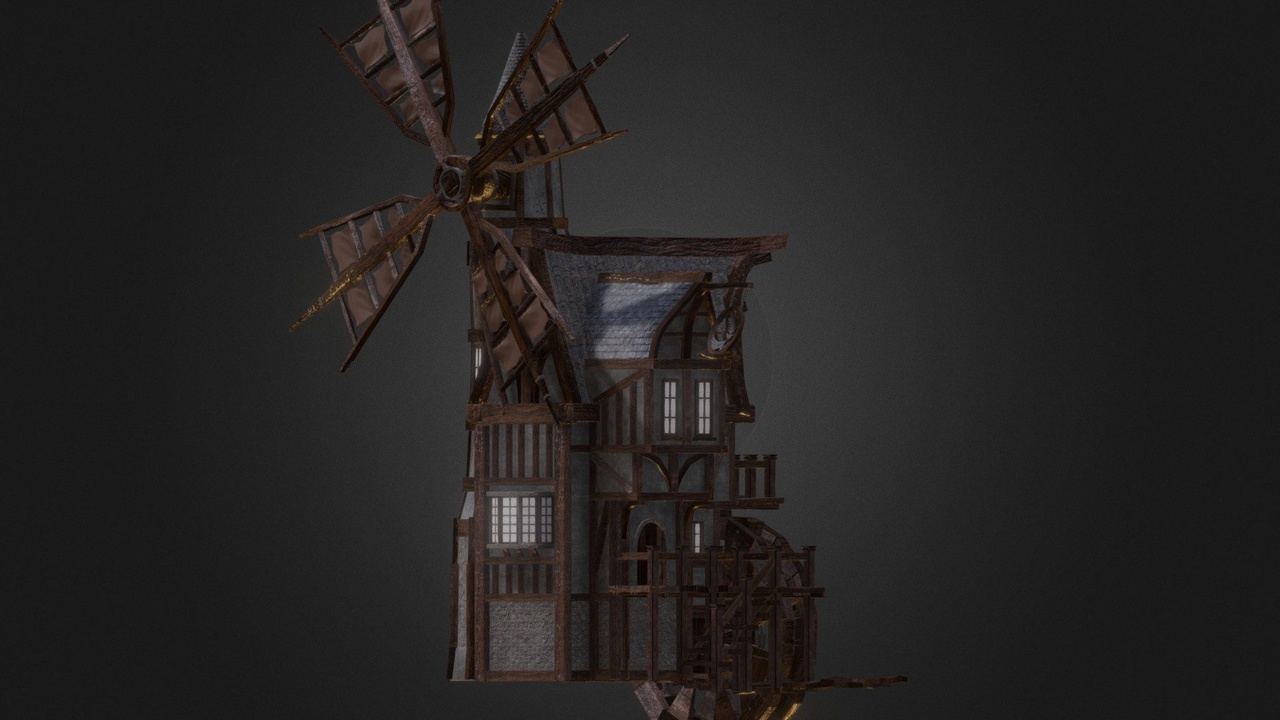 Media 1 for listing Molino De Viento _ Windmill