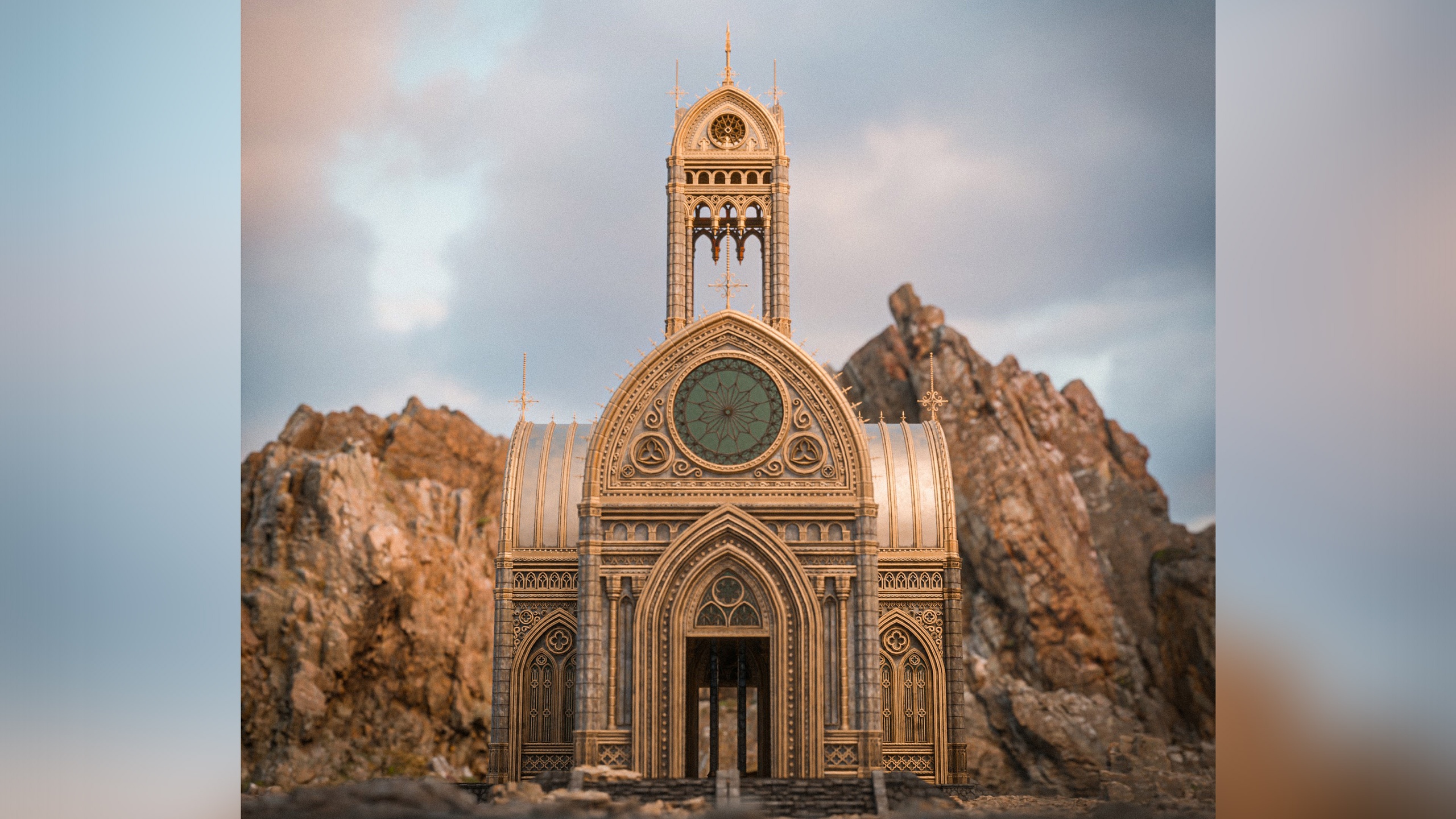 Media 1 for listing Gothic Castle Cathedral Modular Building 3