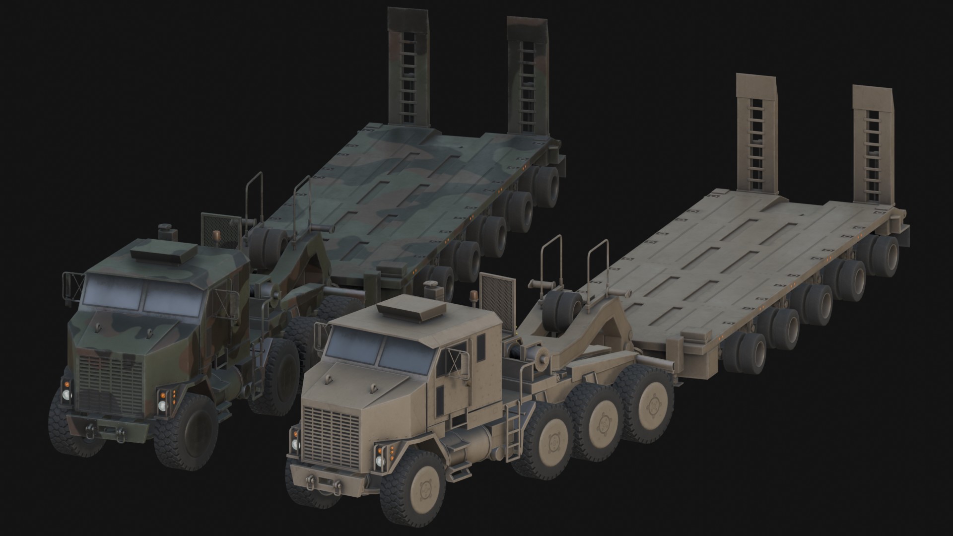 Heavy Tactical Semi Truck | Fab