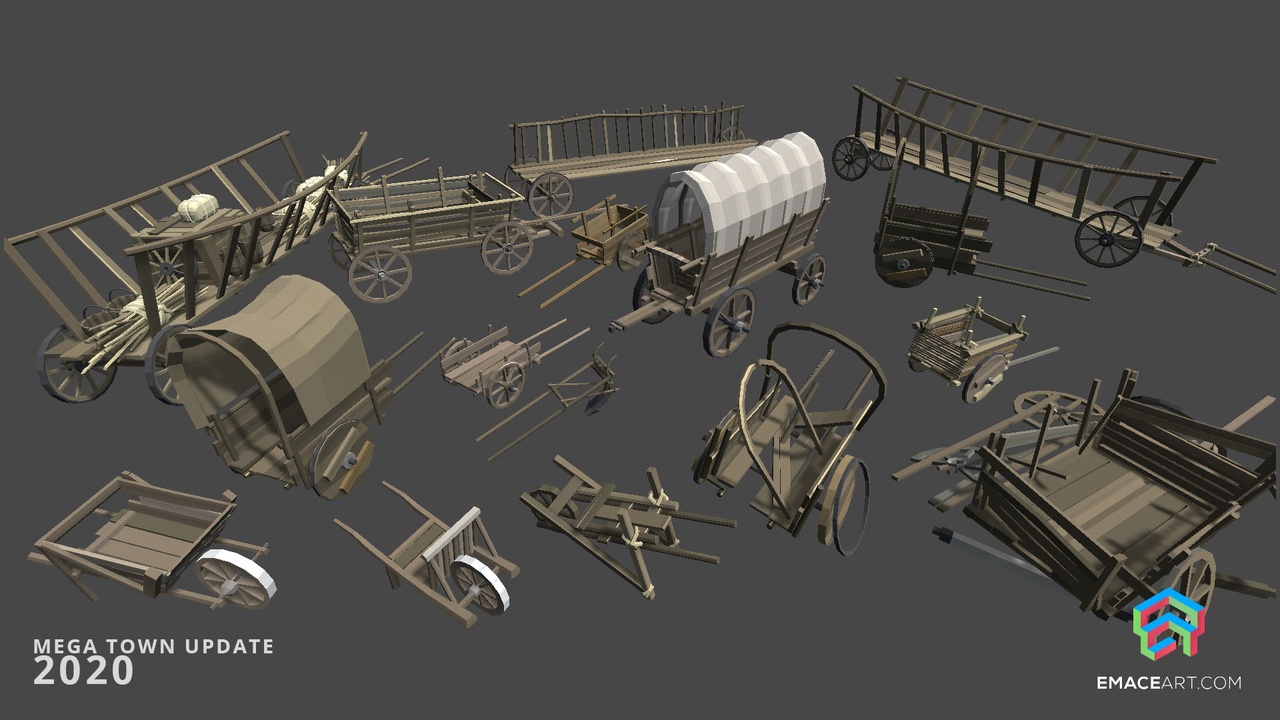 Média 1 pour l'article Slavic Medieval Town Kit - PRO (Full Environment Pack)