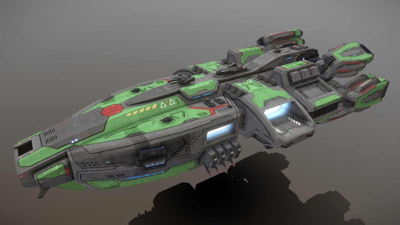 Media 1 for listing Solaria Class Carrier Spaceship