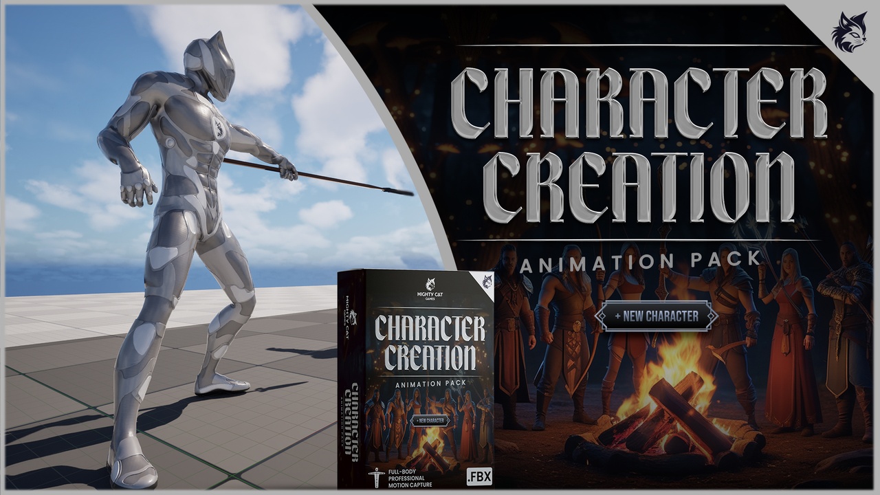 商品 Character Creation and Selection Animation Pack 的媒体 1