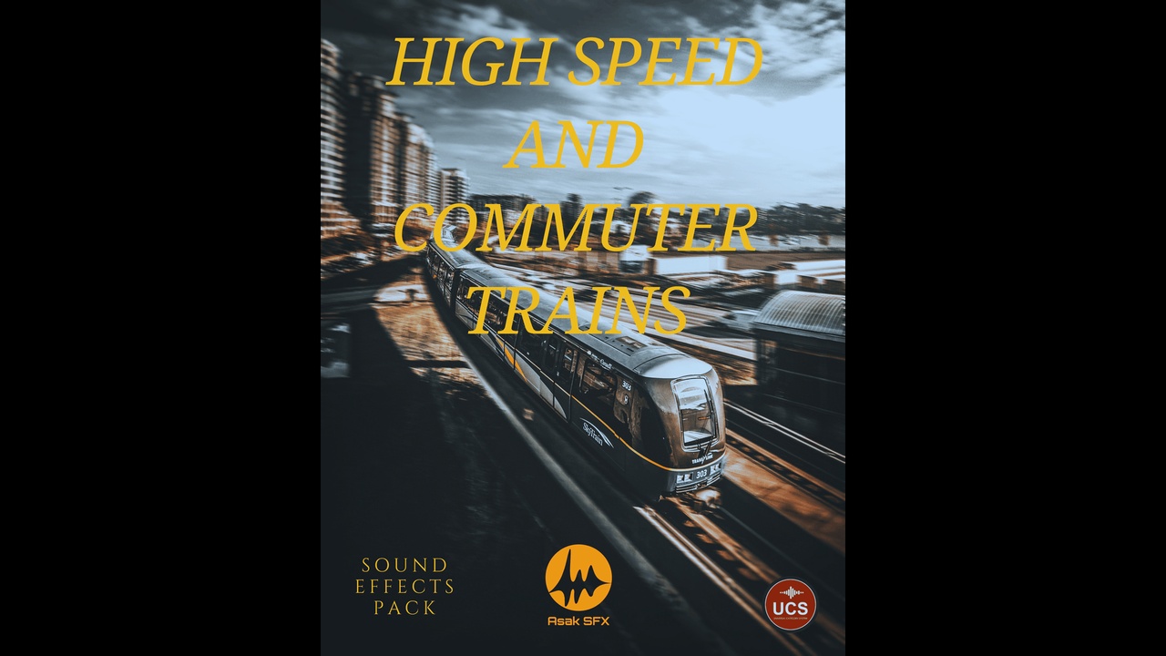 Media 1 for listing High Speed And Commuter Trains Sound Effects
