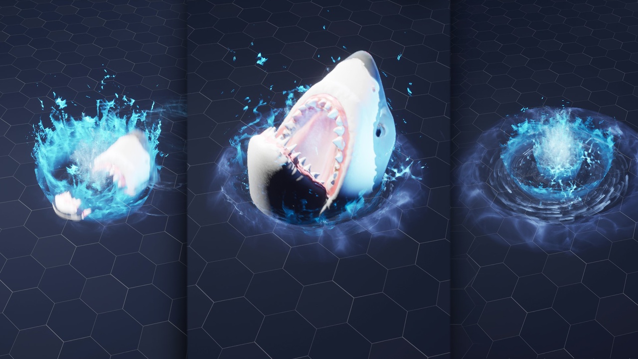Shark Attack VFX ์ ํ ๋ฑ๋ก์ ์ํ ๋ฏธ๋์ด 1๊ฐ