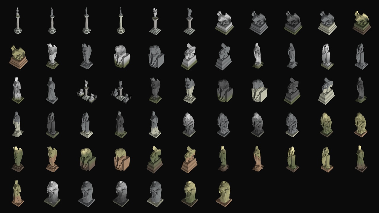Média 1 pour l'article Gravefield Cemetery Kit - Statues Expansion