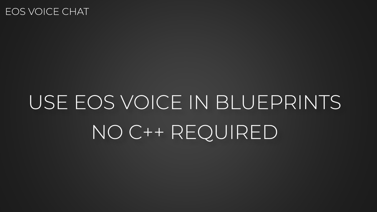 Media 1 for listing EOS Voice Chat
