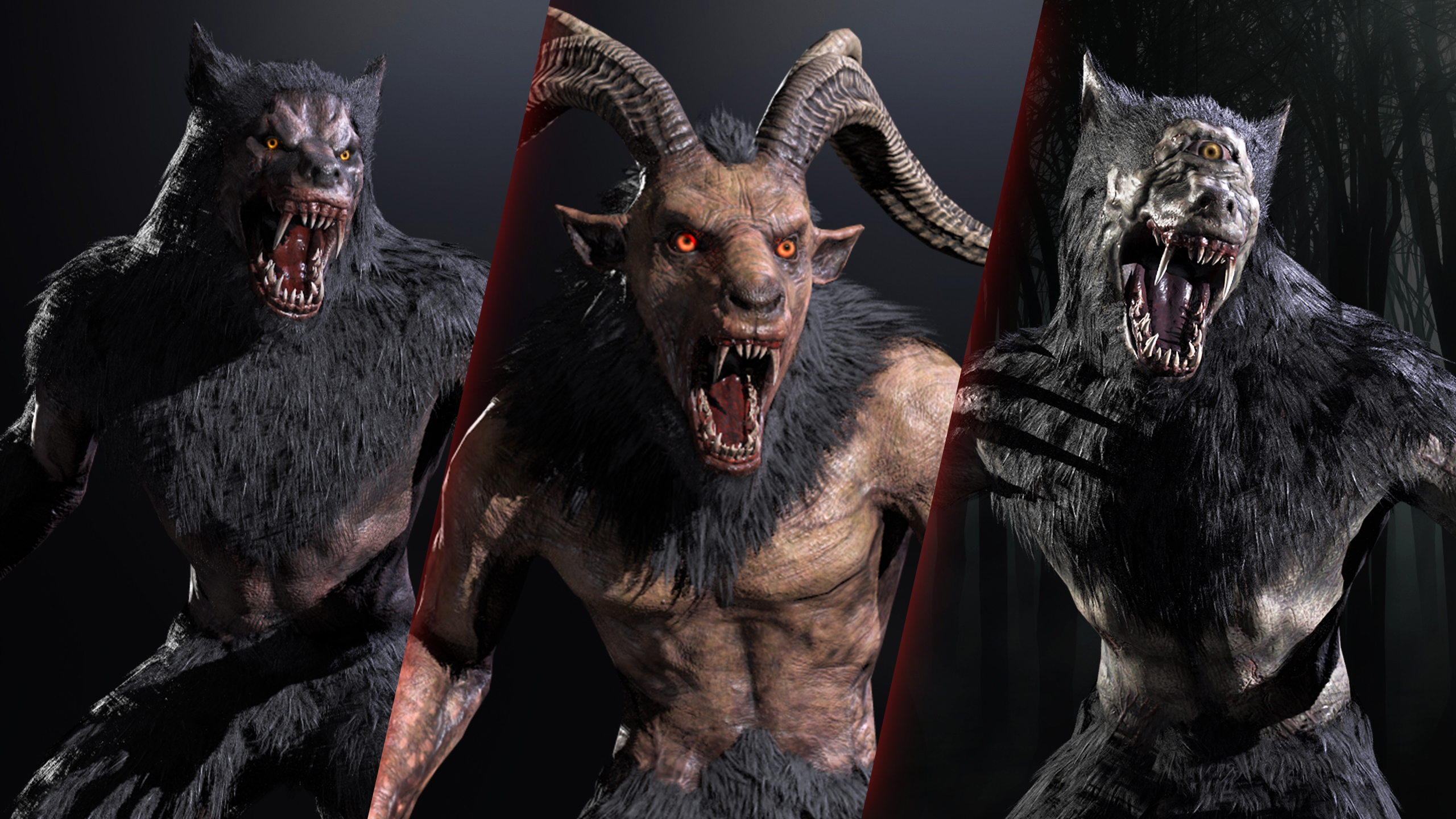 "Mythical Monster Pack" - Game Ready Bundle Characters | Fab