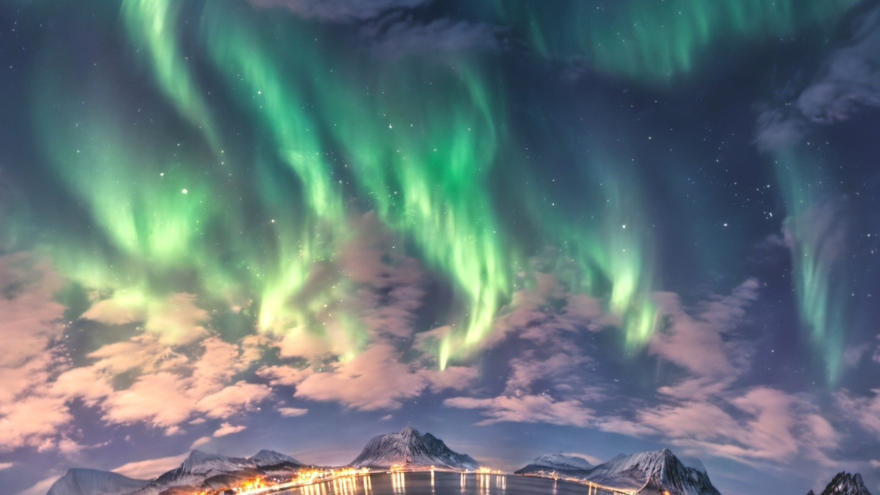 商品 HDRI Aurora Borealis Panorama B 的媒体 1