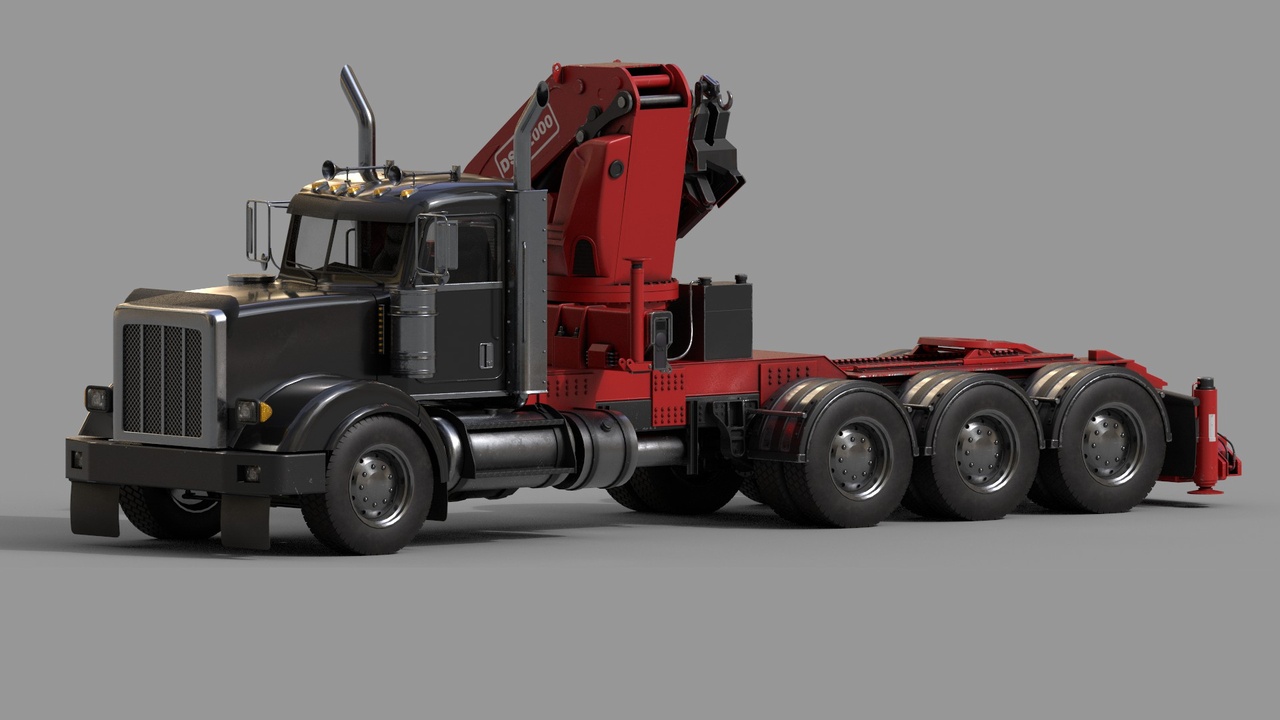 Media 1 for listing Knuckle Boom Crane
