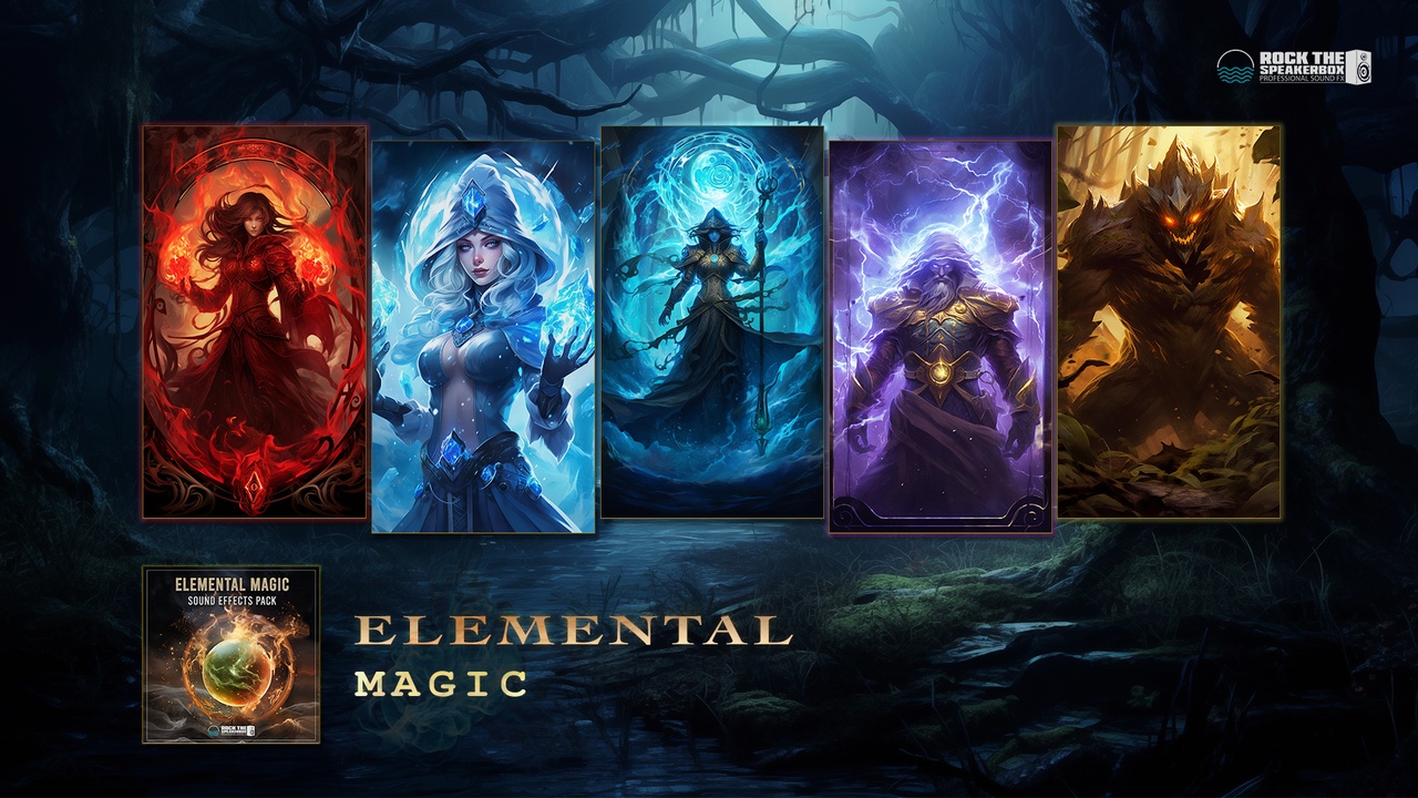 Elemental Magic Sound Effects Pack 제품 등록을 위한 미디어 1개