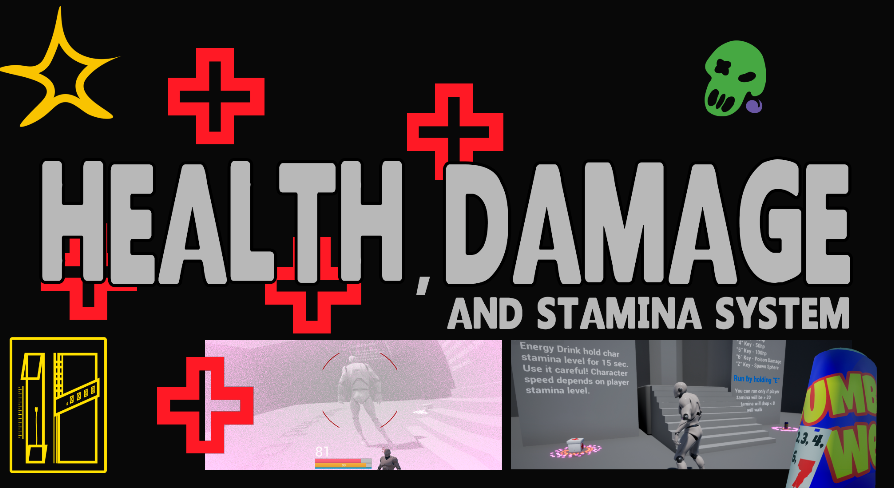 Health, Damage and Stamina System | Fab