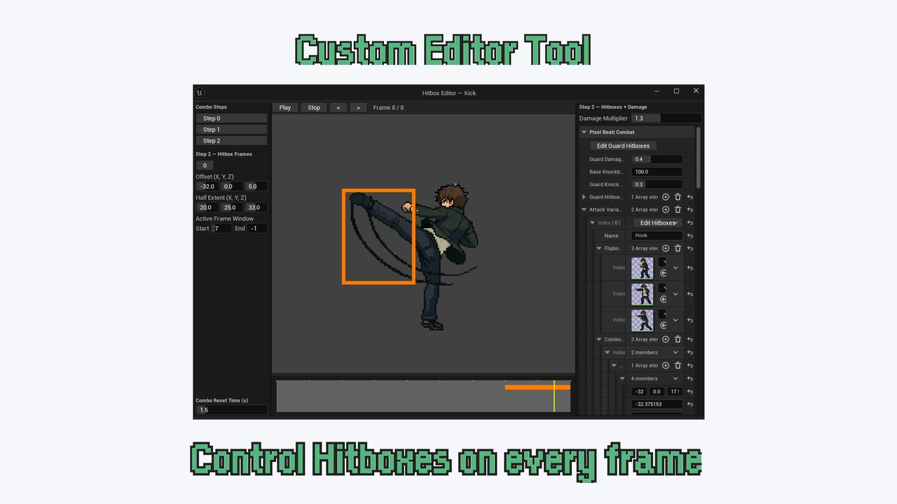 Media 1 for listing 2.5D Beat Em Up Template