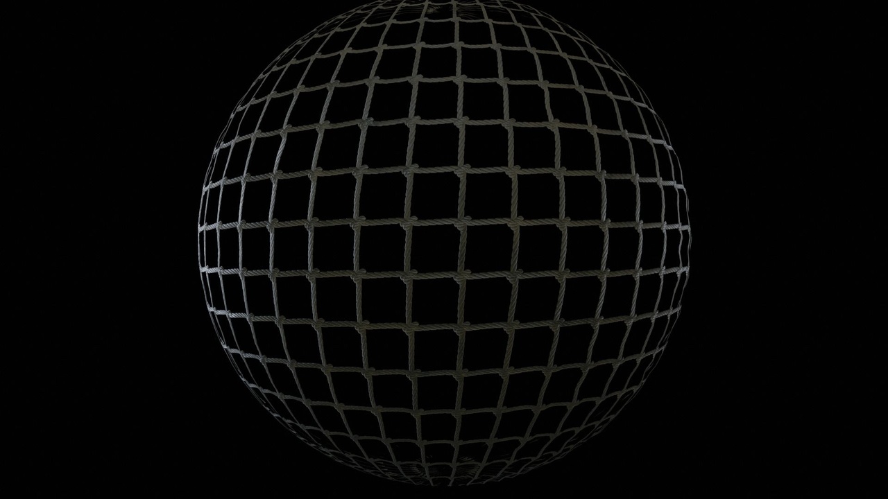 Media 1 for listing Procedural Rope Net Master Material