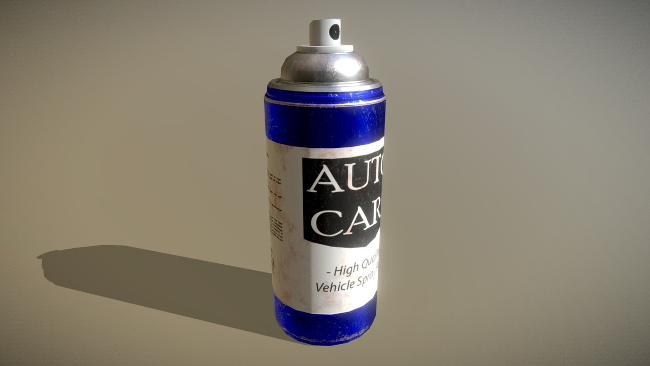 Media 1 for listing Realistic Spray Paint Can